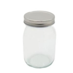16oz Glass Jar Round