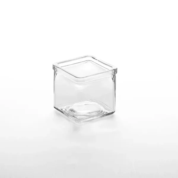 6oz Square Glass  Jar
