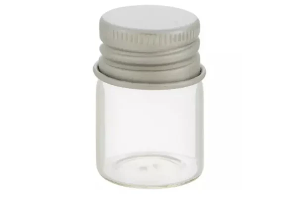 7.5ml Ivory Gold Lid Jar